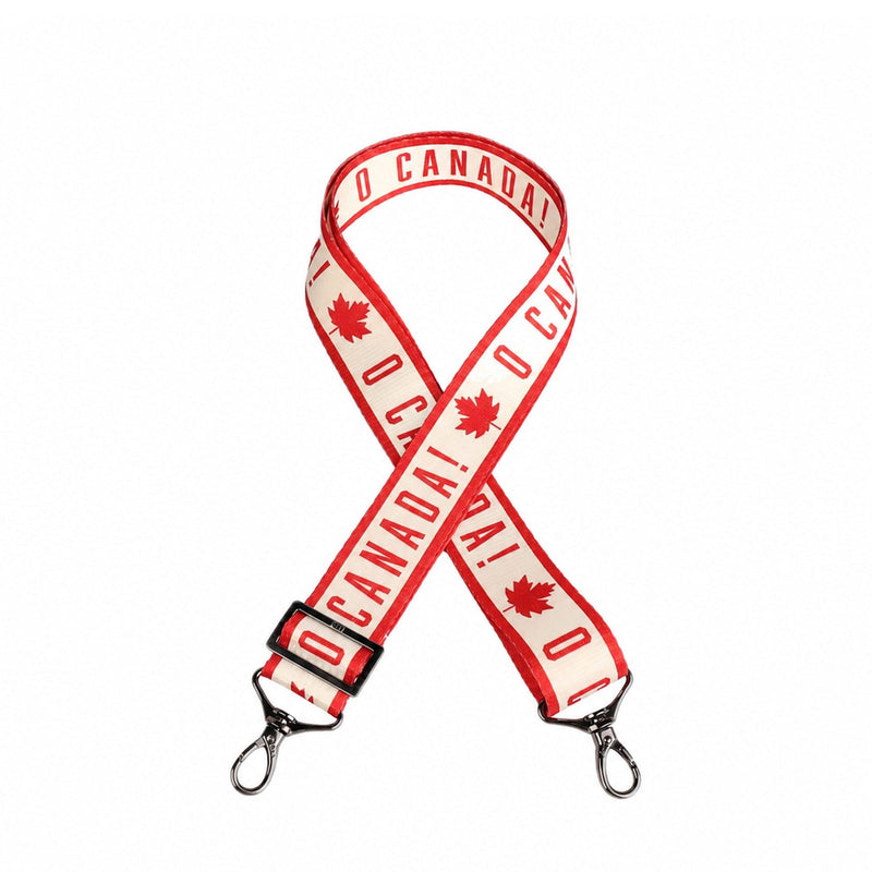 Lug Patriotic 1.5-inch Webbed Strap in O Canada Red