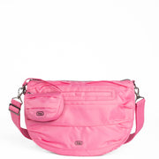 LUG - Scuffle Pleated Crossbody Bag with Disco Pouch - Limolin 
