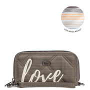 LUG - Whirly Love RFID Wristlet Wallet - Limolin 