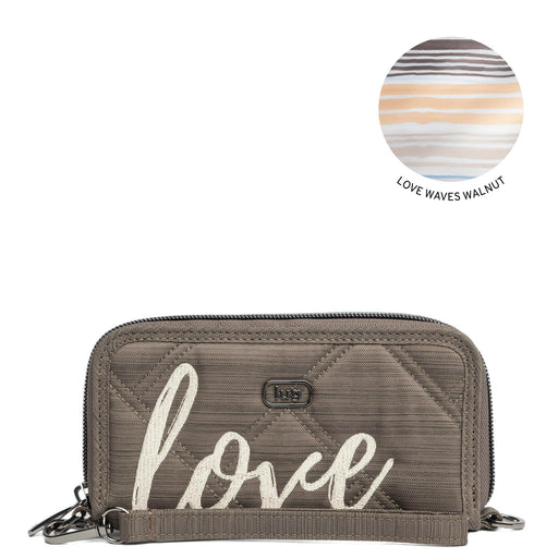 LUG - Whirly Love RFID Wristlet Wallet - Limolin 