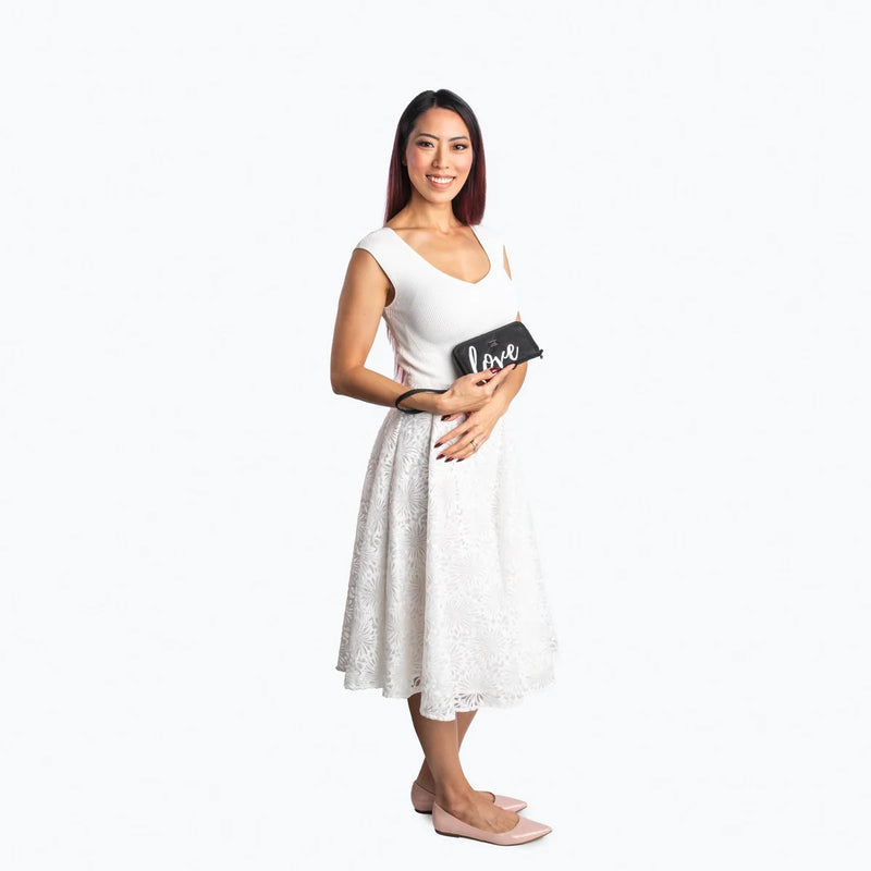 LUG - Whirly Love RFID Wristlet Wallet - Limolin 