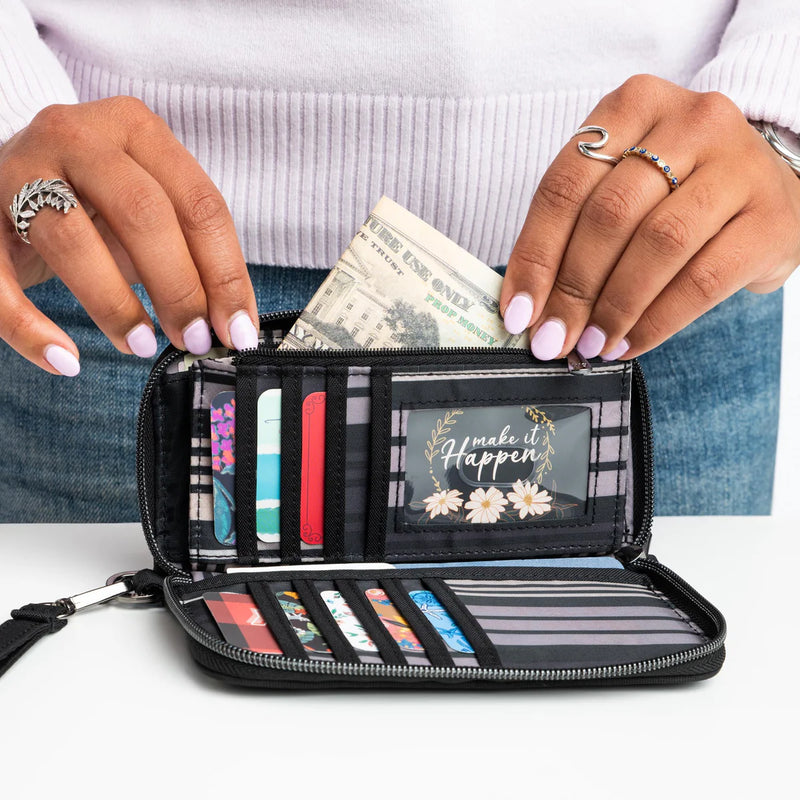 LUG - Whirly Love RFID Wristlet Wallet - Limolin 