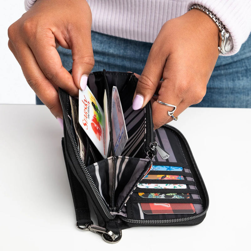 LUG - Whirly Love RFID Wristlet Wallet - Limolin 