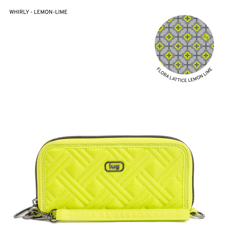 LUG - Whirly RFID Wristlet Wallet - Limolin 