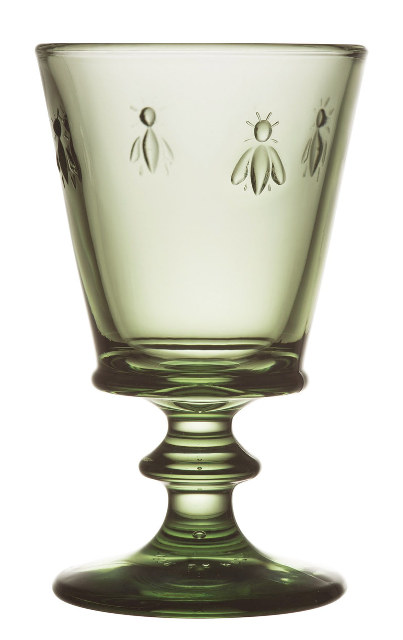 La Rochere - Bee Wine Glass Olive Green - Limolin 