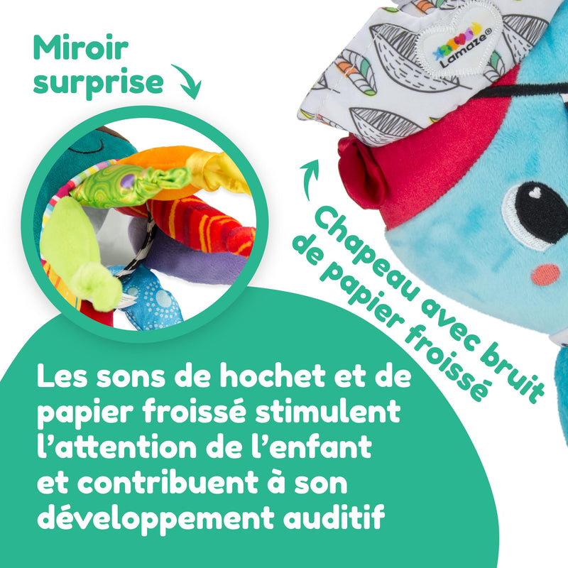 Lamaze - CAPTAIN CALAMARI PLAY AND GROW - Limolin 