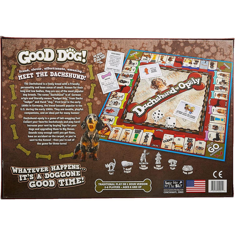 Late for the Sky - Dachshund - Opoly - Limolin 