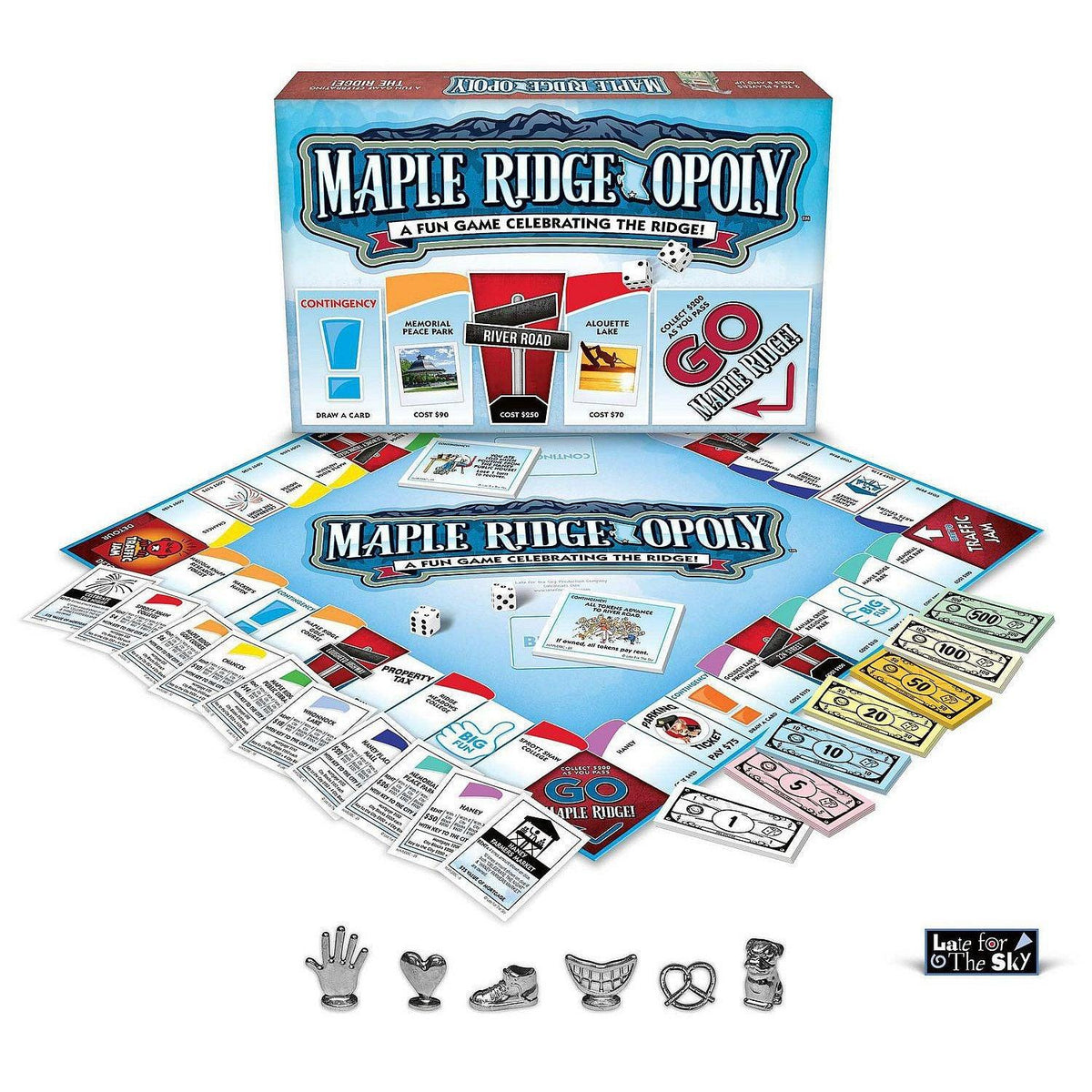 Late for the Sky - Maple Ridge - Opoly | Toys & Games — LIMOLIN