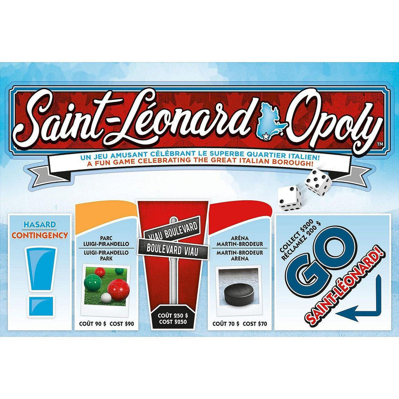 Late for the Sky - Saint - Leonard - Opoly (Bilingual) - Limolin 