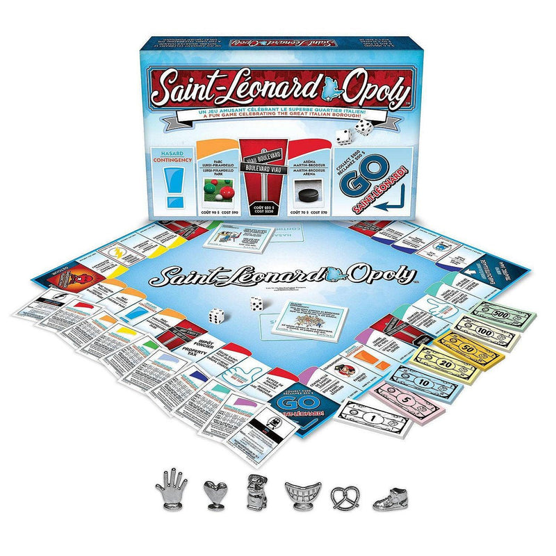 Late for the Sky - Saint - Leonard - Opoly (Bilingual) - Limolin 