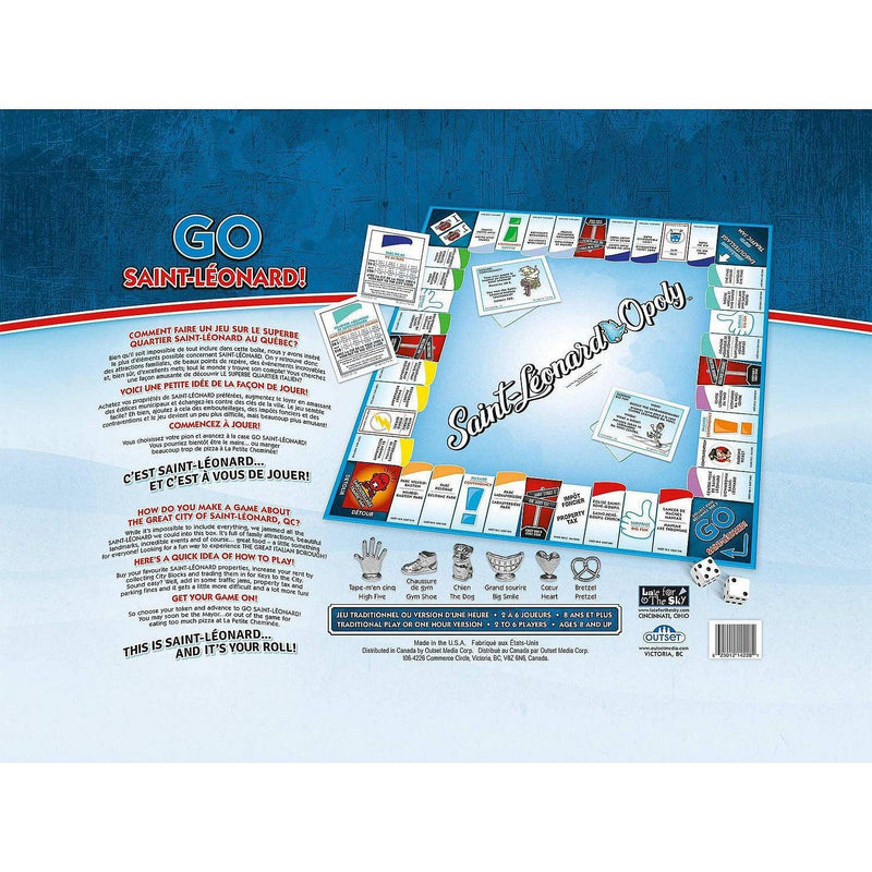 Late for the Sky - Saint - Leonard - Opoly (Bilingual) - Limolin 