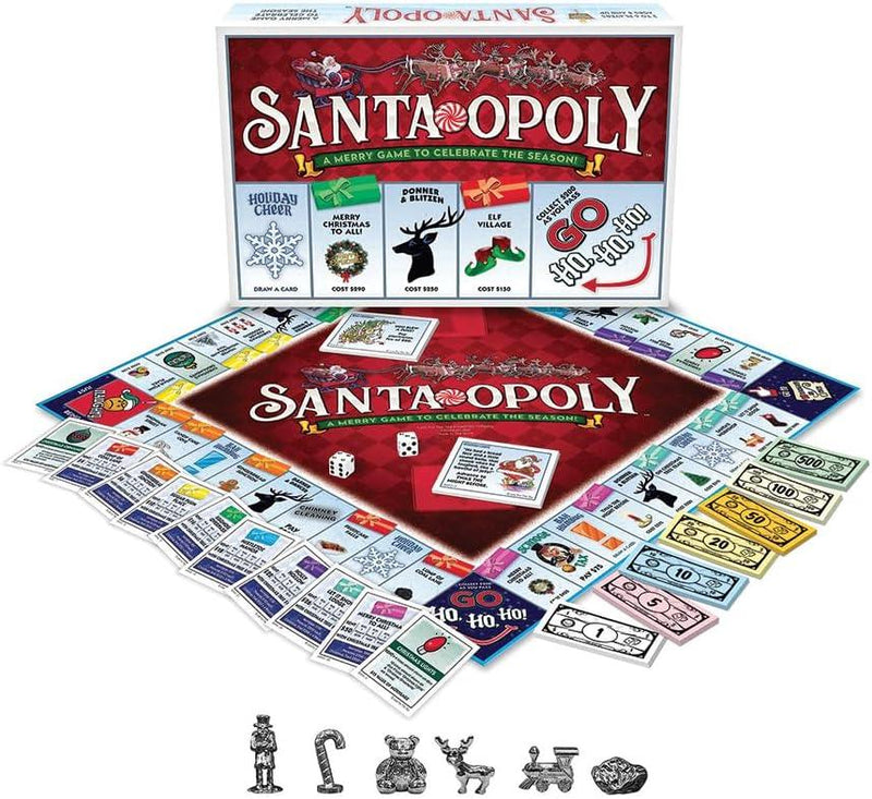 Late for the Sky - Santa Opoly Board Game - Limolin 
