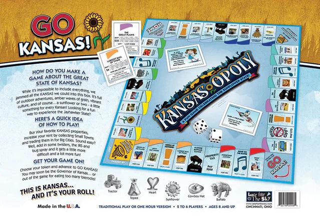 Late for the Sky - Usa - Kansas-Opoly (State) - Limolin 