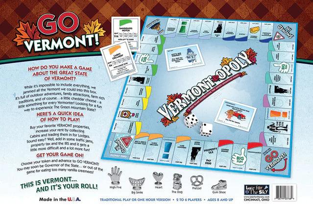 Late for the Sky - Usa - Vermont-Opoly (State) - Limolin 