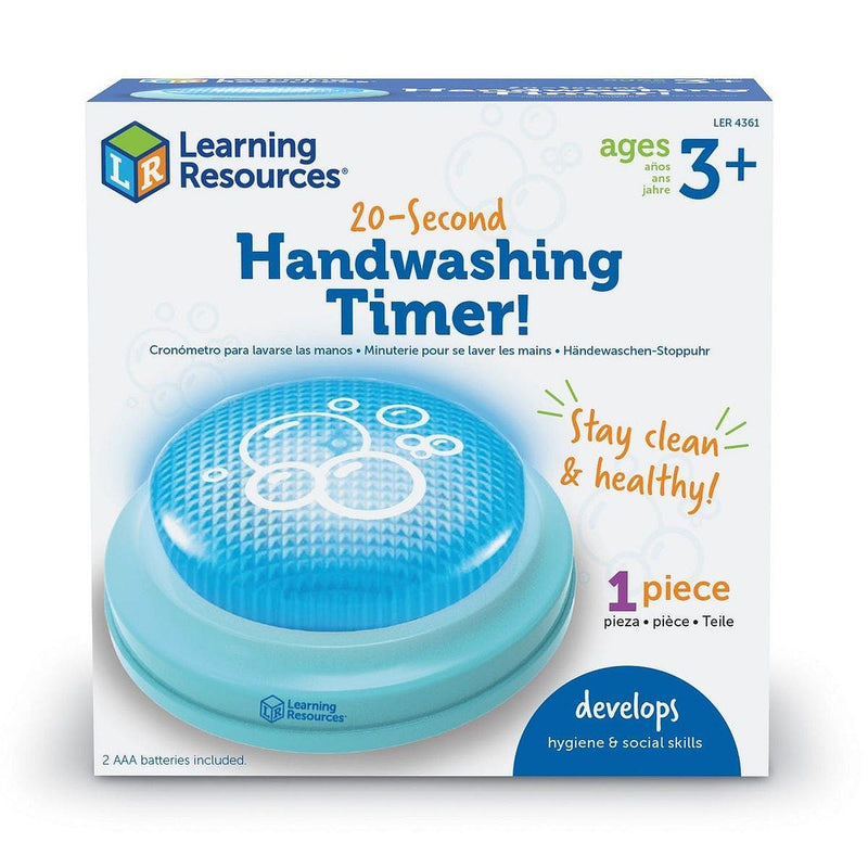 Learning Resources - 20 Second Handwashing Timer - Limolin 
