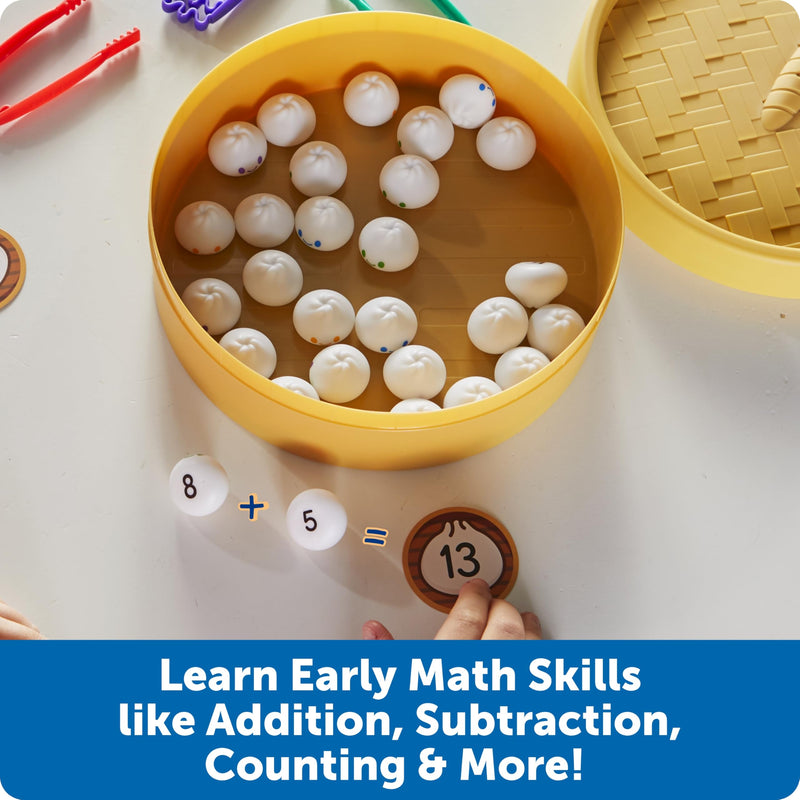 Learning Resources - 2025 Dumpling Dash Fine Motor Math Game - Limolin 
