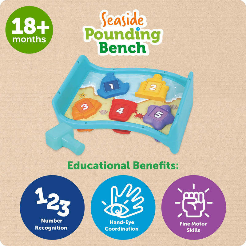 Learning Resources - 2025 Seaside Pounding Bench - Limolin 