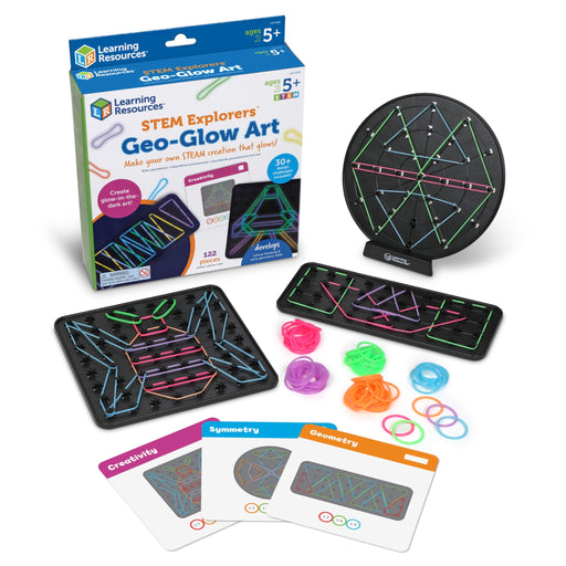 Learning Resources - 2025 Stem Explorers Geo-Glow Art - Limolin 