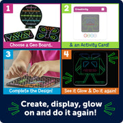 Learning Resources - 2025 Stem Explorers Geo-Glow Art - Limolin 