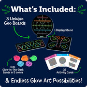 Learning Resources - 2025 Stem Explorers Geo-Glow Art - Limolin 