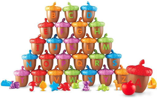 Learning Resources - Alphabet Acorns Activity Set - Limolin 