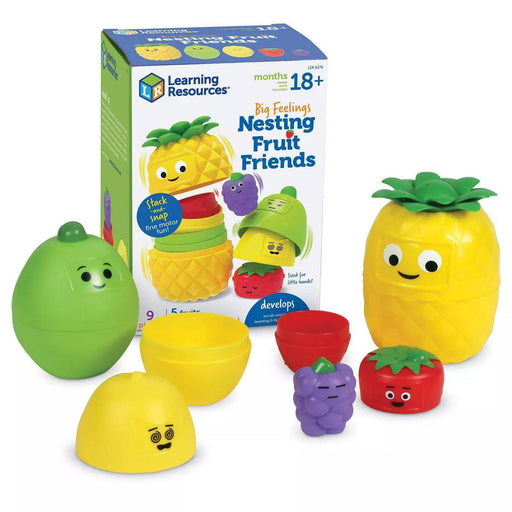 Learning Resources - Big Feelings Nesting Fruit Friends - Limolin 