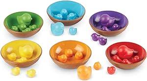 Learning Resources - Birds In A Nest Sorting Set - Limolin 