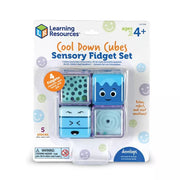 Learning Resources - Cool Down Cubes Sensory Fidget Set - Limolin 