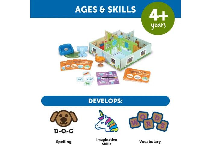 Learning Resources - Elephant In The Room Positional Words Activity Set - Limolin 