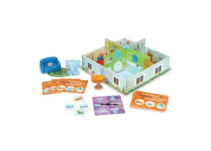 Learning Resources - Elephant In The Room Positional Words Activity Set - Limolin 