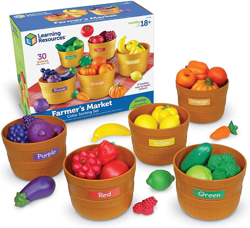 Learning Resources - Farmer's Market Color Sorting Set - Limolin 