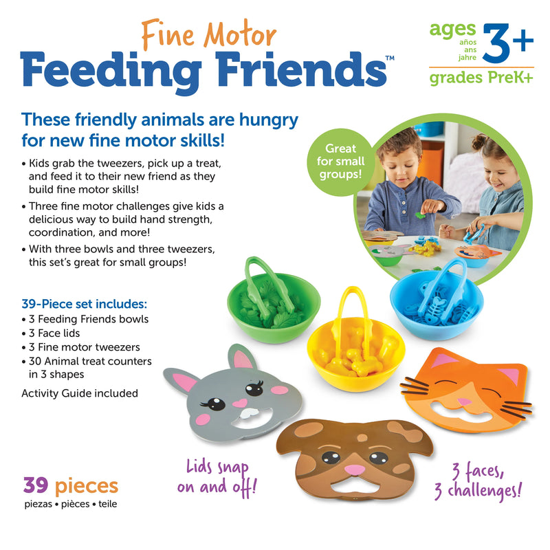 Learning Resources - Fine Motor Feeding Friends - Limolin 