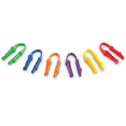 Learning Resources - Gator Grabber Tweezers(12Pcs) - Limolin 