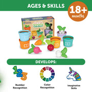 Learning Resources - Hide & Seek Vegetable Garden - Limolin 