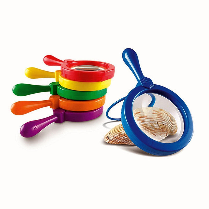 Learning Resources - Jumbo Magnifiers (Set of 6 W/O Stand) - Limolin 