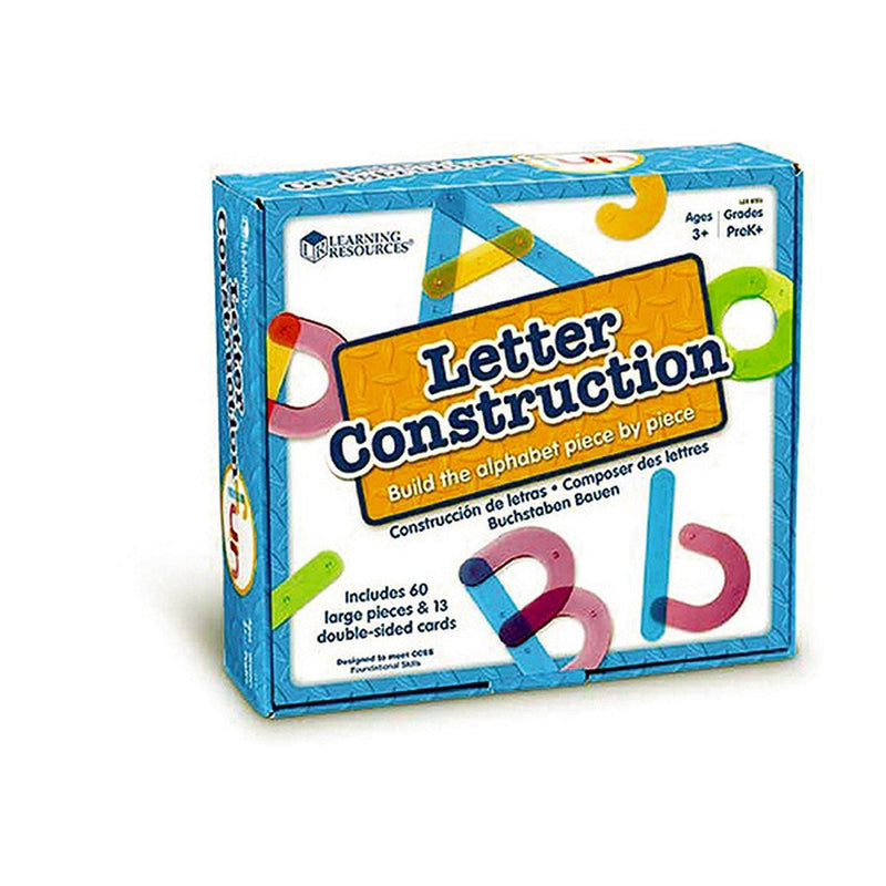 Learning Resources - Letter Construction Activity Set - Limolin 