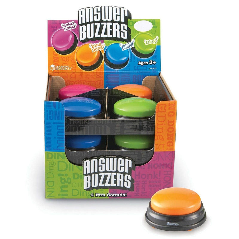 Learning Resources - Lights & Sounds Buzzers (Set of 12) - Limolin 