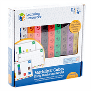 Learning Resources - Mathlink Cubes, Early Math Activity Set - Limolin 
