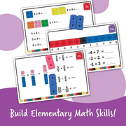 Learning Resources - Mathlink Cubes Elementary Math Activity Set - Limolin 