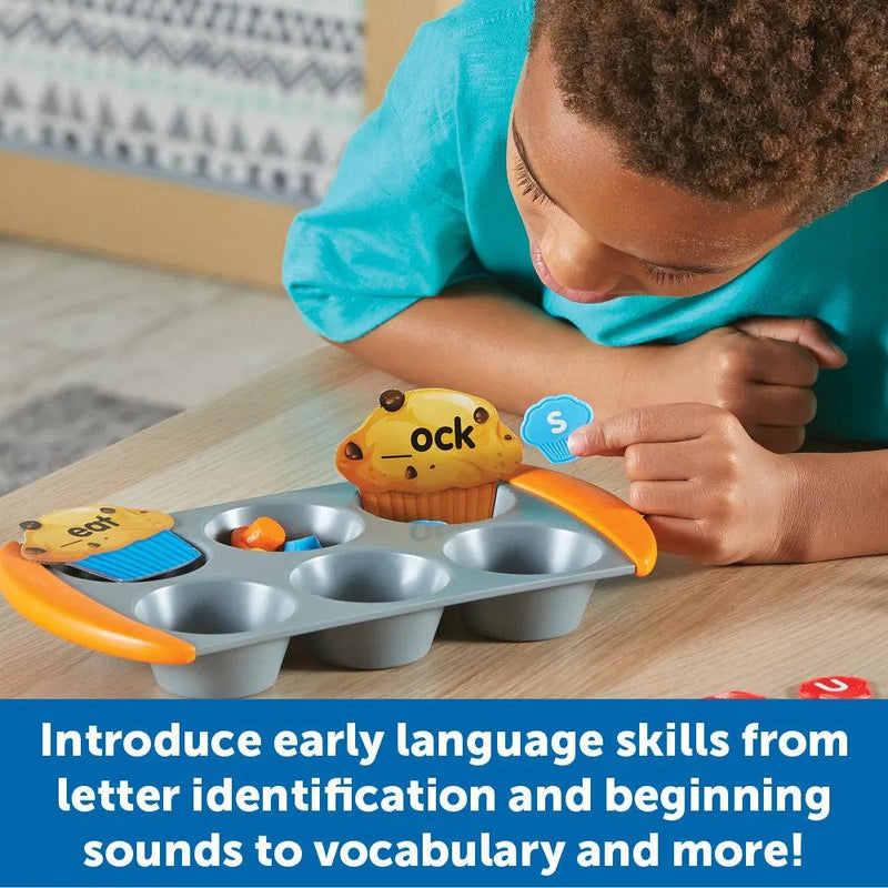 Learning Resources - Mini Muffin Phonics Activity Set - Limolin 