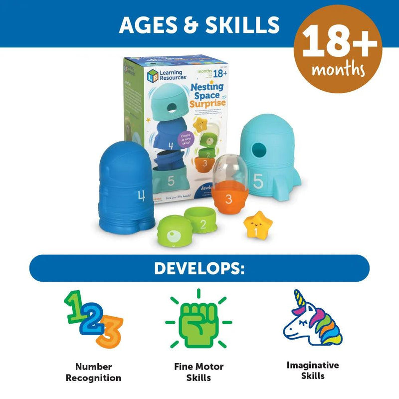 Learning Resources - Nesting Space Surprise - Limolin 
