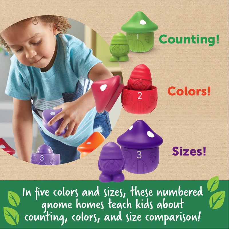 Learning Resources - Peekaboo Gnome Homes - Limolin 