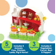 Learning Resources - Peekaboo Learning Barn Playset - Limolin 