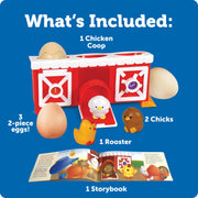 Learning Resources - Peeksville Hide & Cheep Chicken Coop - Limolin 