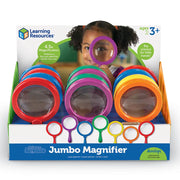 Learning Resources - Primary Science Jumbo Magnifiers(12Pcs) - Limolin 