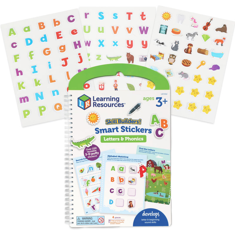 Learning Resources - Sb Smart Stickers-Letters & Phonics - Limolin 
