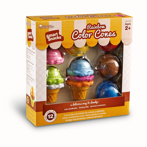 Learning Resources - Smart Snacks - Rainbow Color Cones - Limolin 