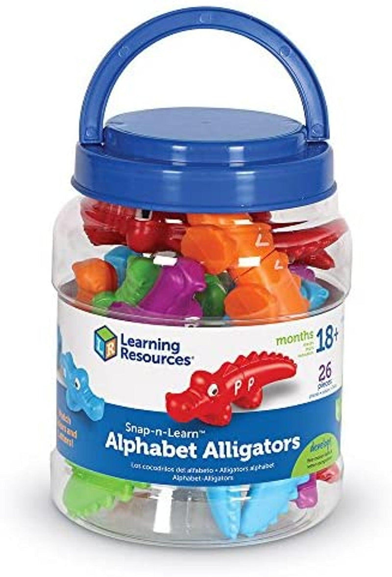 Learning Resources - Snap N Learn - Alphabet Alligators - Limolin 