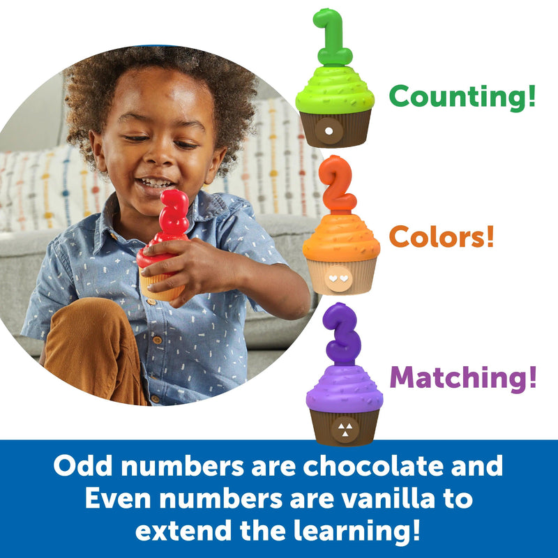 Learning Resources - Snap-N-Learn Counting Cupcakes - Limolin 