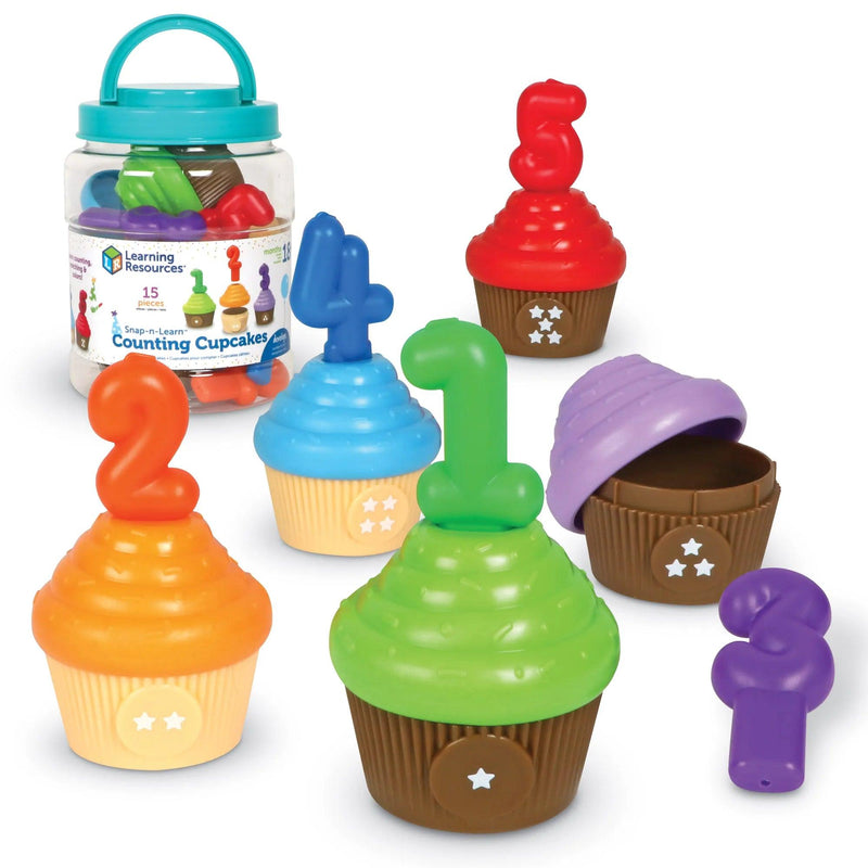 Learning Resources - Snap-N-Learn Counting Cupcakes - Limolin 